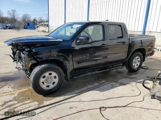 2022 Nissan Frontier S with VIN 1N6ED1EK6NN617114, listed as a Copart auction lot 43821105 with 10,246 mi miles and Non Repairable. Bid and sale history available at carsss.com. Image 1.