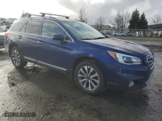 2017 Subaru Outback Touring with VIN 4S4BSETC4H3360321, listed as a Copart auction lot 85980304 with 61,796 mi miles and Salvage Title. Bid and sale history available at carsss.com. Image 4.