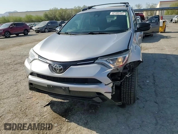 2017 Toyota RAV4 LE with VIN 2T3BFREVXHW647433, listed as a Copart auction lot 62485485 with 72,931 mi miles and Salvage title. Bid and sale history available at DreamBid. Image 14.