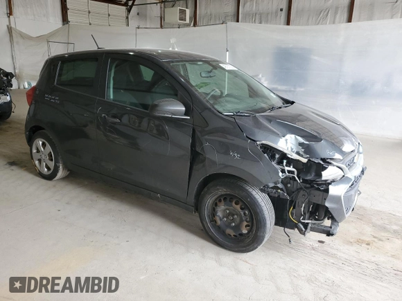 2020 Chevrolet Spark LS with VIN KL8CB6SA3LC462774, listed as a Copart auction lot 49787335 with 87,310 mi miles and Salvage Title. Bid and sale history available at DreamBid. Image 4.