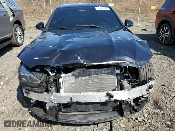 2024 Mercedes-Benz C 300 with VIN W1KAF4GBXRR231973, listed as a Copart auction lot 53315435 with 3,291 mi miles and Salvage Title. Bid and sale history available at carsss.com. Image 5.