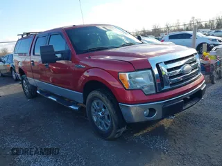 2009 Ford F-150 XL with VIN 1FTPW14V49FA38057, listed as a IAAI auction lot 41228653 with 284,930 mi miles. Bid and sale history available at carsss.com. Image 1.