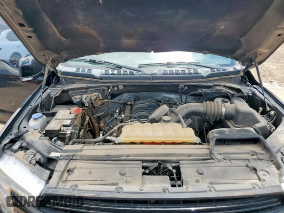 2018 Ford F-150 XL with VIN 1FTEW1E58JKD66986, listed as a Copart auction lot 59444175 with 142,775 mi miles and Salvage title. Bid and sale history available at DreamBid. Image 11.