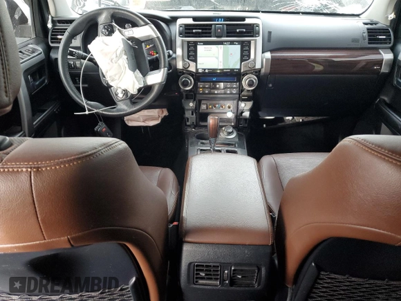 2021 Toyota 4Runner Limited with VIN JTEKU5JR1M5879911, listed as a Copart auction lot 88809235 with 51,413 mi miles and Salvage title. Bid and sale history available at DreamBid. Image 8.