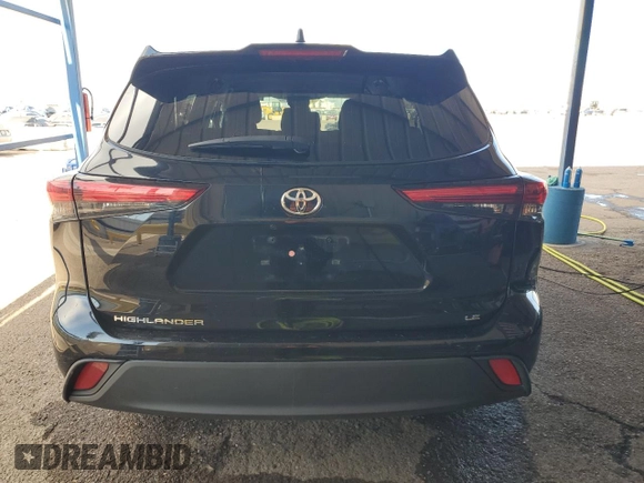 2023 Toyota Highlander L z VIN 5TDKDRAHXPS039806, wystawiony jako Copart lot #55960845 z przebiegiem 33 971 mil mil oraz Nie do naprawy • Non repairable. Historia ofert i sprzedaży dostępna na DreamBid. Obrazek 6.