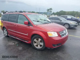 2009 Dodge Grand Caravan SXT with VIN 2D8HN54X49R641293, listed as a IAAI auction lot 41988765 with NaN miles. Bid and sale history available at carsss.com. Image 1.