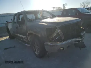 2013 GMC Sierra 1500 SLE with VIN 1GTR2VE73DZ184632, listed as a Copart auction lot 42704525 with Not Provided miles and Salvage Title. Bid and sale history available at DreamBid. Image 4.