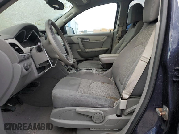 2015 Chevrolet Traverse LS z VIN 1GNKRFED6FJ113457, wystawiony jako Copart lot #55216895 z przebiegiem Nie podano mil oraz Szkoda całkowita • Salvage title. Historia ofert i sprzedaży dostępna na DreamBid. Obrazek 7.