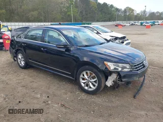 2016 Volkswagen Passat S with VIN 1VWAT7A33GC002554, listed as a IAAI auction lot 41958245 with 95,170 mi miles and . Bid and sale history available at DreamBid. Image 1.