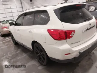 2017 Nissan Pathfinder SV with VIN 5N1DR2MN2HC658577, listed as a IAAI auction lot 41477472 with 40,231 mi miles and . Bid and sale history available at DreamBid. Image 3.