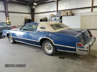 1976 Lincoln Continental with VIN 0000006Y89A895848, listed as a Copart auction lot 45959455 with 33,426 mi miles and Clean Title. Bid and sale history available at DreamBid. Image 2.