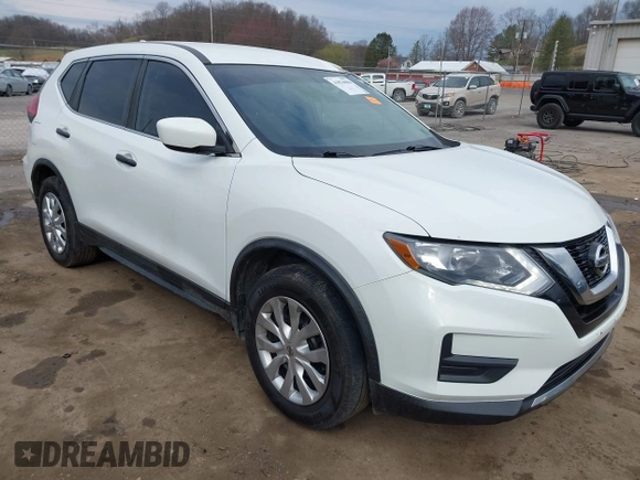2017 Nissan Rogue SV with VIN KNMAT2MV5HP528634, listed as a IAAI auction lot 41876080 with 92,099 mi miles. Bid and sale history available at carsss.com. Image 1.