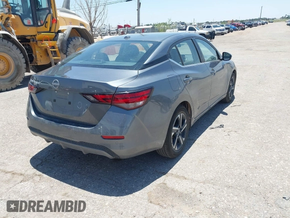 2025 Nissan Sentra SV с VIN 3N1AB8CV1SY303353, выставлен на аукционе IAAI как лот 42503250 с пробегом 7 176 миль миль и . История ставок и продаж доступна на DreamBid. Изображение 4.