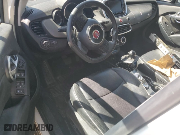 2017 FIAT 500X Trekking with VIN ZFBCFXCBXHP552726, listed as a Copart auction lot 52770785 with Not provided miles and Non repairable. Bid and sale history available at DreamBid. Image 8.