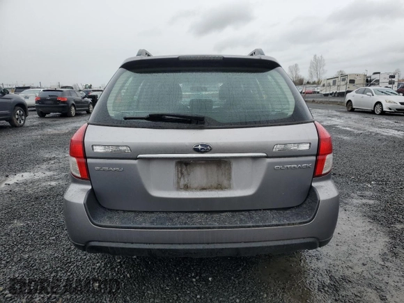 2008 Subaru Outback z VIN 4S4BP60C287335227, wystawiony jako Copart lot #49843565 z przebiegiem 192 901 mil mil oraz Szkoda całkowita • Salvage title. Historia ofert i sprzedaży dostępna na DreamBid. Obrazek 6.