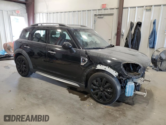 2019 MINI Countryman Cooper S with VIN WMZYT3C55K3E96226, listed as a Copart auction lot 76379034 with 51,324 mi miles and Salvage Title. Bid and sale history available at carsss.com. Image 4.