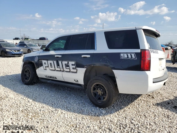 2018 Chevrolet Tahoe Commercial with VIN 1GNLCDEC8JR208369, listed as a Copart auction lot 47094255 with 0 mi miles and Salvage Title. Bid and sale history available at carsss.com. Image 2.