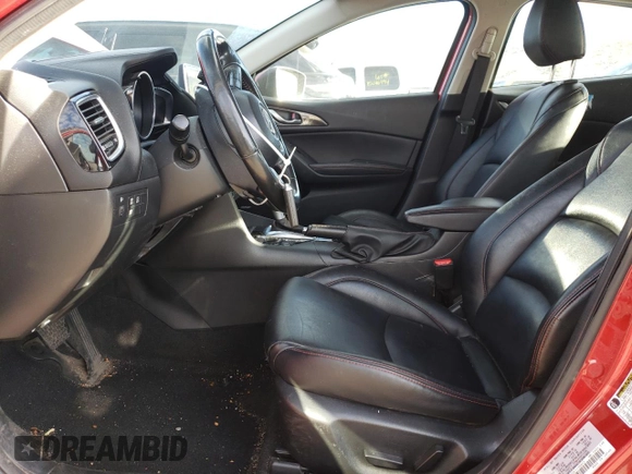 2014 Mazda 3 S Touring with VIN JM1BM1L30E1190845, listed as a Copart auction lot 85344714 with 123,775 mi miles and Salvage Title. Bid and sale history available at DreamBid. Image 7.