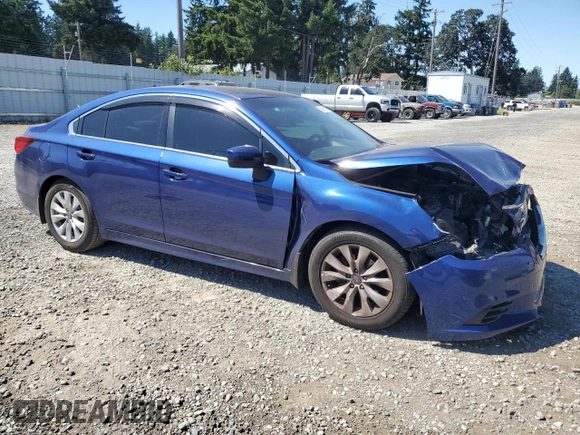 2016 Subaru Legacy Premium with VIN 4S3BNAD61G3061994, listed as a Copart auction lot 64845515 with 93,540 mi miles and Salvage title. Bid and sale history available at DreamBid. Image 4.