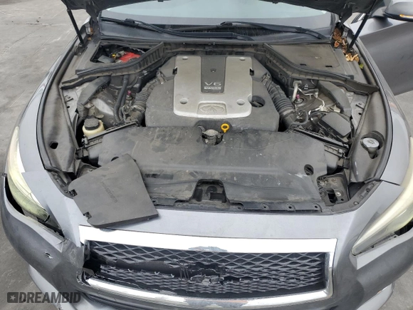 2015 Infiniti Q50 with VIN JN1BV7AP6FM340269, listed as a Copart auction lot 47847925 with 143,137 mi miles and Salvage Title. Bid and sale history available at carsss.com. Image 13.