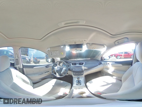 2015 Nissan Sentra SV with VIN 3N1AB7AP3FY248845, listed as a Copart auction lot 54233385 with 132,820 mi miles and Salvage Title. Bid and sale history available at DreamBid. Image 14.