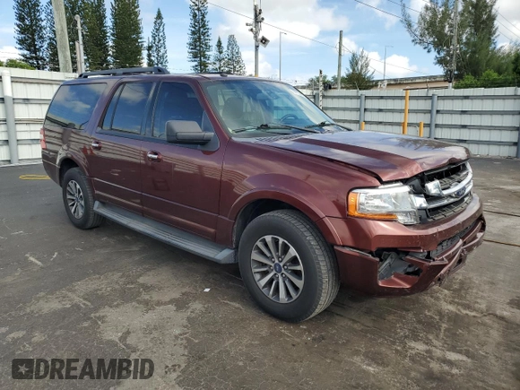 2016 Ford Expedition Max XLT z VIN 1FMJK1HT6GEF33126, wystawiony jako Copart lot #64102465 z przebiegiem 185 657 mil mil oraz Szkoda całkowita • Salvage title. Historia ofert i sprzedaży dostępna na DreamBid. Obrazek 4.