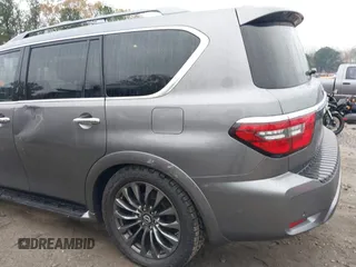 2022 Nissan Armada Platinum with VIN JN8AY2DA1N9393526, listed as a IAAI auction lot 40959780 with 70,000 mi miles. Bid and sale history available at carsss.com. Image 17.