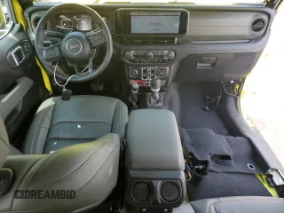 2024 Jeep Gladiator Mojave X with VIN 1C6JJTEG8RL104585, listed as a Copart auction lot 54528735 with 7,528 mi miles and Salvage title. Bid and sale history available at DreamBid. Image 8.
