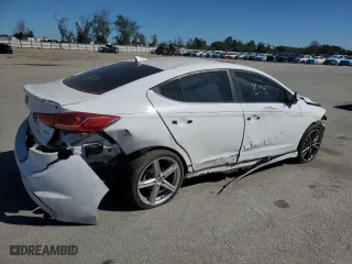 2018 Hyundai Elantra Sport with VIN KMHD04LB9JU498548, listed as a Copart auction lot 48023575 with 133,139 mi miles and Salvage Title. Bid and sale history available at carsss.com. Image 3.