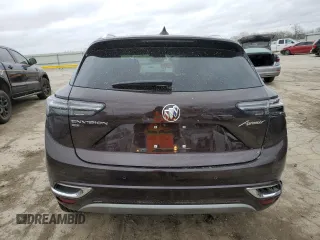 2021 Buick Envision Avenir with VIN LRBFZSR49MD132043, listed as a Copart auction lot 49813925 with 46,142 mi miles and Salvage Title. Bid and sale history available at carsss.com. Image 6.