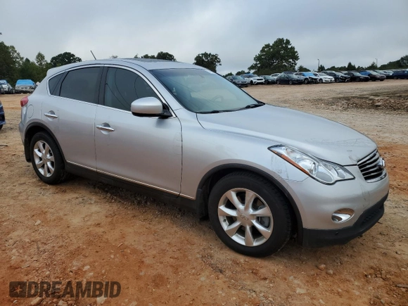 2010 Infiniti EX Journey with VIN JN1AJ0HP9AM701748, listed as a Copart auction lot 74081474 with 149,331 mi miles and Salvage Title. Bid and sale history available at carsss.com. Image 4.