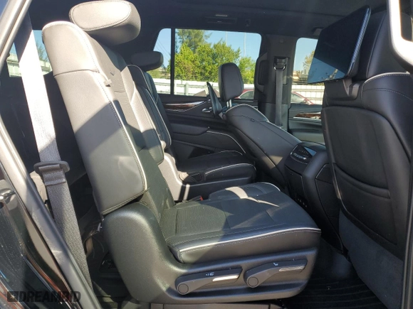 2021 Cadillac Escalade RWD Premium Luxury with VIN 1GYS3BKL4MR430046, listed as a Copart auction lot 83361374 with 57,230 mi miles and Salvage Title. Bid and sale history available at carsss.com. Image 11.