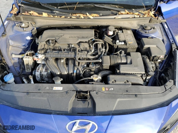 2022 Hyundai Elantra Essential with VIN KMHLM4AG4NU334290, listed as a Copart auction lot 81979384 with 45,547 mi miles and Salvage Title. Bid and sale history available at carsss.com. Image 11.