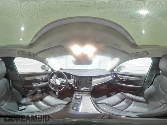 2023 Volvo V90 Ultimate with VIN YV4062NC5P1165587, listed as a Copart auction lot 57703405 with 27,860 mi miles and Salvage title. Bid and sale history available at DreamBid. Image 14.