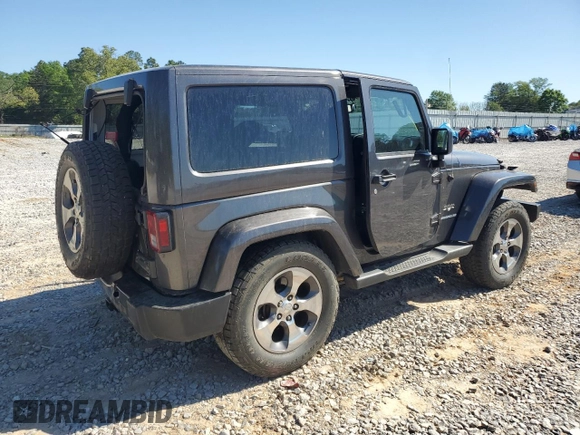 2017 Jeep Wrangler Sahara z VIN 1C4AJWBG1HL669600, wystawiony jako Copart lot #52856865 z przebiegiem 85 311 mil mil oraz Szkoda całkowita • Salvage title. Historia ofert i sprzedaży dostępna na DreamBid. Obrazek 3.