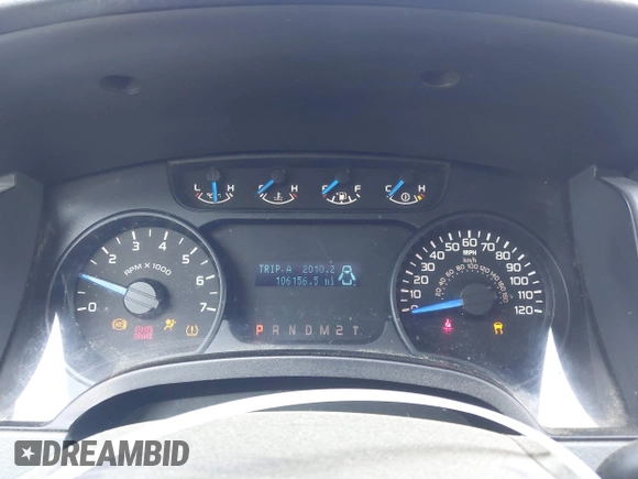 2013 Ford F-150 XL with VIN 1FTEX1CM5DKD61904, listed as a IAAI auction lot 41935791 with 106,156 mi miles and . Bid and sale history available at DreamBid. Image 7.