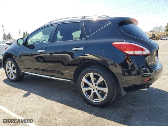2013 Nissan Murano LE with VIN JN8AZ1MU6DW214317, listed as a Copart auction lot 53130765 with 121,922 mi miles and Clean Title. Bid and sale history available at carsss.com. Image 2.