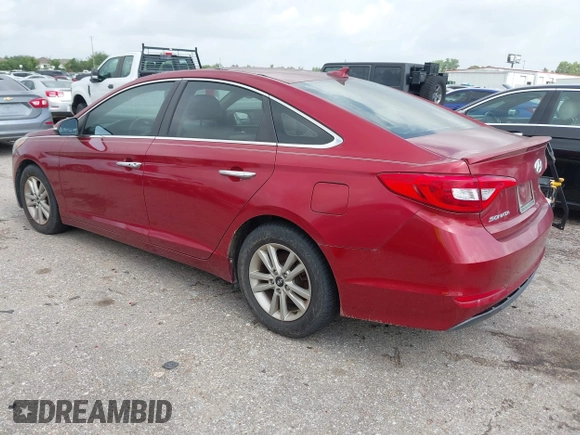 2015 Hyundai Sonata Eco z VIN 5NPE24AA9FH137173, wystawiony jako IAAI lot #42504289 z przebiegiem 126 905 mil mil oraz . Historia ofert i sprzedaży dostępna na DreamBid. Obrazek 3.