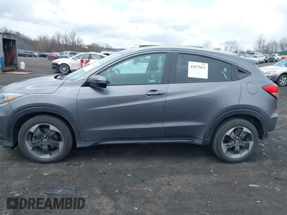 2018 Honda HR-V EX-L Navi with VIN 3CZRU6H7XJM718812, listed as a IAAI auction lot 41875621 with 148,531 mi miles. Bid and sale history available at carsss.com. Image 14.