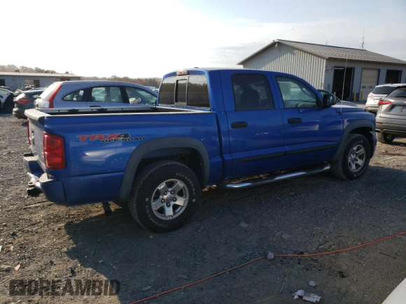 2008 Dodge Dakota with VIN 1D7HW78N38S550177, listed as a Copart auction lot 77898264 with 117,222 mi miles and Salvage title. Bid and sale history available at DreamBid. Image 3.