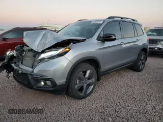 2020 Honda Passport Touring z VIN 5FNYF8H9XLB018823, wystawiony jako Copart lot #85459144 z przebiegiem 18 481 mil mil oraz Szkoda całkowita • Salvage title. Historia ofert i sprzedaży dostępna na DreamBid. Obrazek 1.