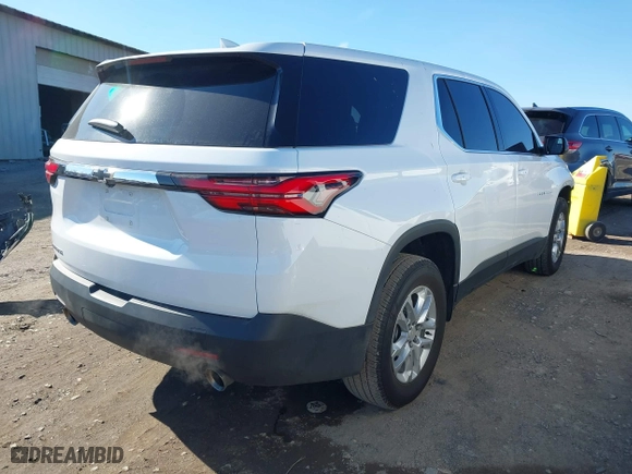 2023 Chevrolet Traverse LS with VIN 1GNERFKW2PJ344098, listed as a IAAI auction lot 41390871 with 23,839 mi miles. Bid and sale history available at carsss.com. Image 4.