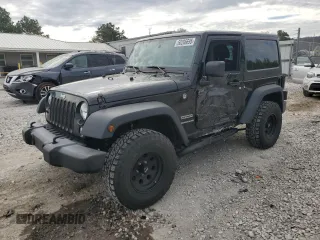 2017 Jeep Wrangler Sport with VIN 1C4AJWAG1HL618454, listed as a Copart auction lot 50206695 with 90,324 mi miles and Salvage Title. Bid and sale history available at DreamBid. Image 1.
