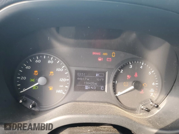 2017 Mercedes-Benz Metris Cargo Cargo with VIN WD3PG2EA7H3205245, listed as a Copart auction lot 69694604 with 138,420 mi miles and Salvage Title. Bid and sale history available at DreamBid. Image 9.