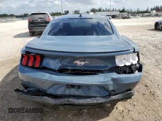 2024 Ford Mustang EcoBoost with VIN 1FA6P8TH4R5108939, listed as a Copart auction lot 53738545 with 7,403 mi miles and Salvage Title. Bid and sale history available at DreamBid. Image 6.
