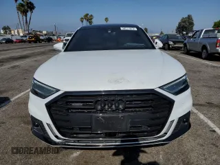 2021 Audi A8 with VIN WAU8DAF87MN021735, listed as a Copart auction lot 58211673 with 22,497 mi miles. Bid and sale history available at carsss.com. Image 5.