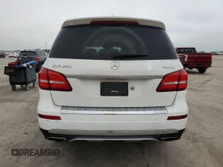 2017 Mercedes-Benz GLS 450 with VIN 4JGDF6EE2HA905445, listed as a Copart auction lot 54258545 with 165,092 mi miles and Salvage title. Bid and sale history available at DreamBid. Image 6.