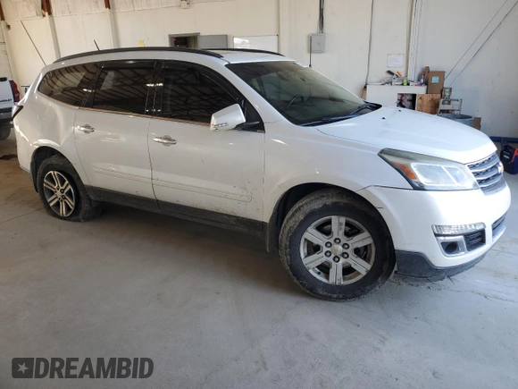 2016 Chevrolet Traverse LT z VIN 1GNKRHKD6GJ321694, wystawiony jako Copart lot #53086425 z przebiegiem 127 502 mil mil oraz Szkoda całkowita • Salvage title. Historia ofert i sprzedaży dostępna na DreamBid. Obrazek 4.