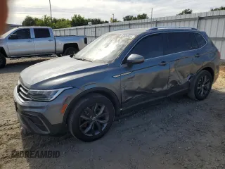 2022 Volkswagen Tiguan SE с VIN 3VV2B7AX0NM055349, выставлен на аукционе Copart как лот 63609935 с пробегом 92 866 миль миль и Списание • Salvage title. История ставок и продаж доступна на DreamBid. Изображение 1.