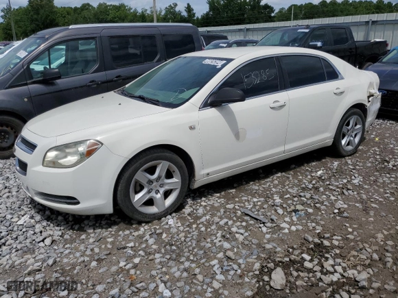 2008 Chevrolet Malibu LS w/1FL with VIN 1G1ZG57N184218074, listed as a Copart auction lot 46626394 with 153,285 mi miles and Clean Title. Bid and sale history available at carsss.com. Image 1.